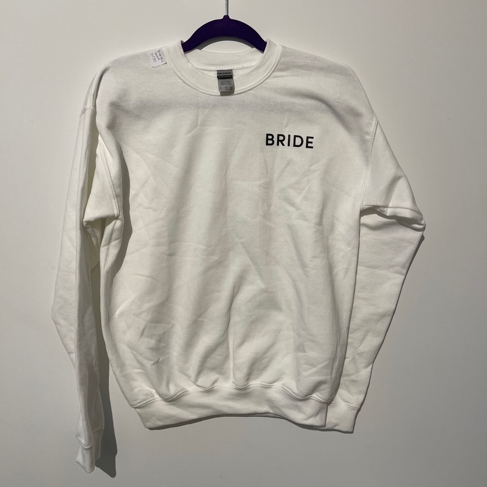 NEVER WORN “Bride” sweatshirt size Cxl/Axs